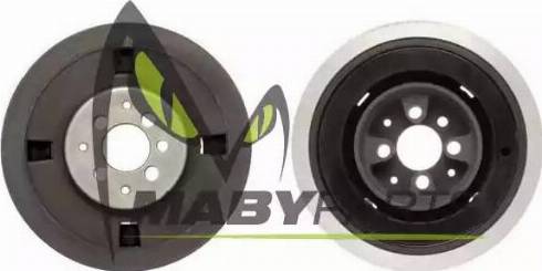 Mabyparts PV99992O - Ремінний шків, колінчастий вал autocars.com.ua