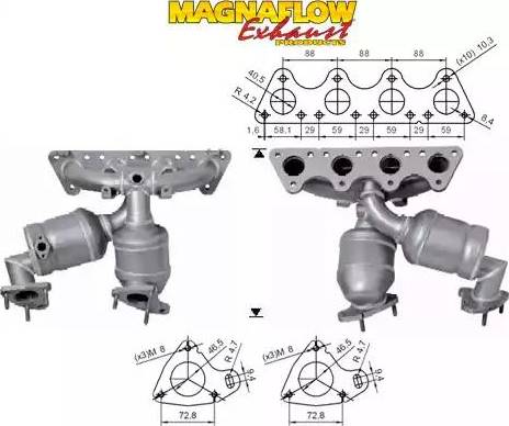 Magnaflow 60202 - Каталізатор autocars.com.ua