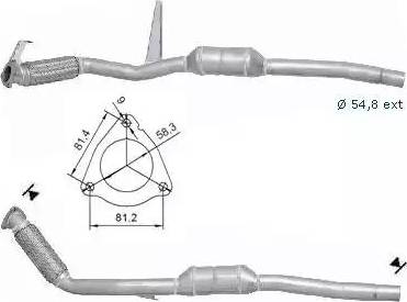 Magnaflow 60213D - Каталізатор autocars.com.ua