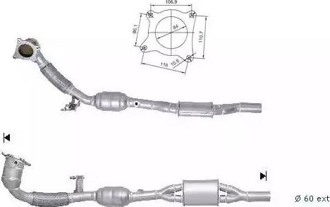 Magnaflow 60214 - Каталізатор autocars.com.ua