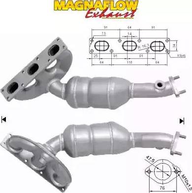 Magnaflow 60604 - Катализатор autodnr.net