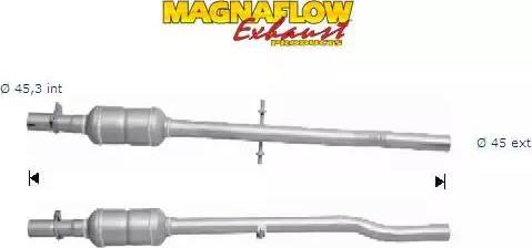 Magnaflow 60605D - Каталізатор autocars.com.ua