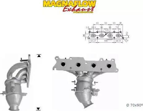 Magnaflow 60911 - Каталізатор autocars.com.ua