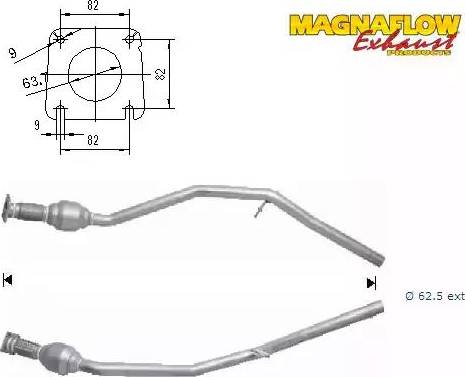 Magnaflow 61601D - Каталізатор autocars.com.ua
