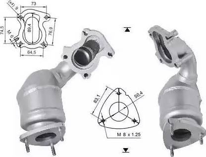 Magnaflow 61820D - Каталізатор autocars.com.ua