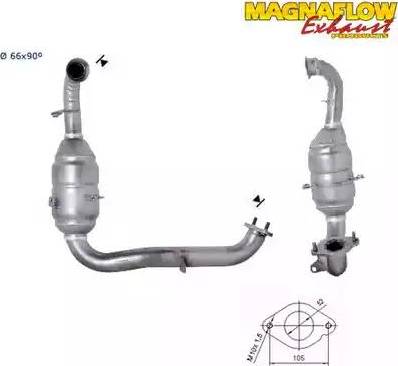 Magnaflow 62502D - Катализатор autodnr.net