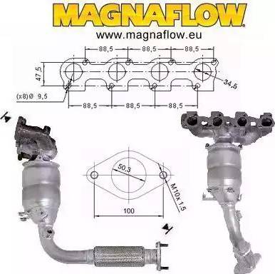 Magnaflow 62517 - Каталізатор autocars.com.ua