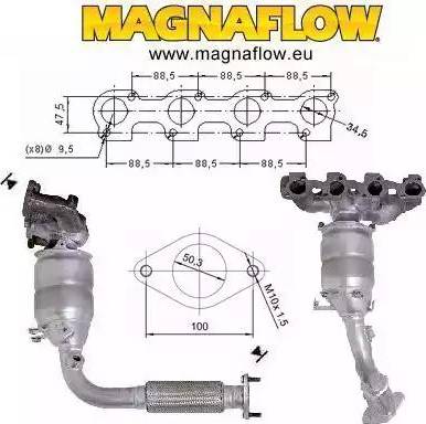 Magnaflow 62517 - Катализатор autodnr.net