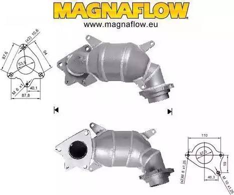 Magnaflow 63005D - Катализатор autodnr.net