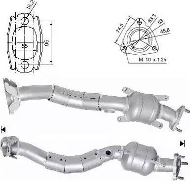 Magnaflow 63007 - Каталізатор autocars.com.ua