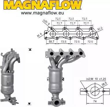 Magnaflow 64102 - Каталізатор autocars.com.ua