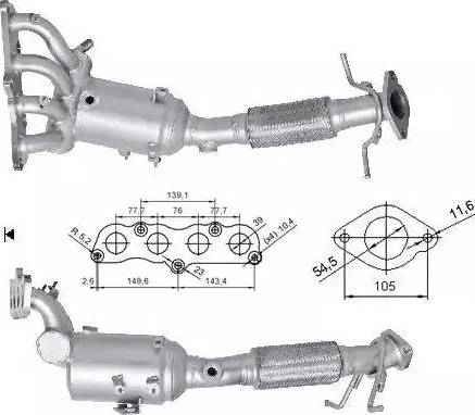 Magnaflow 64809 - Каталізатор autocars.com.ua