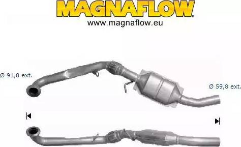 Magnaflow 65005D - Каталізатор autocars.com.ua