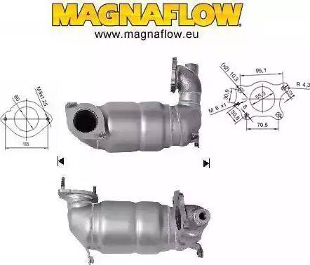 Magnaflow 65605D - Каталізатор autocars.com.ua