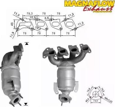 Magnaflow 65812 - Каталізатор autocars.com.ua