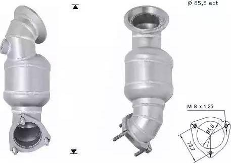 Magnaflow 65827 - Каталізатор autocars.com.ua