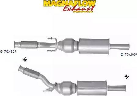 Magnaflow 66002D - Каталізатор autocars.com.ua