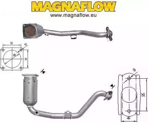 Magnaflow 66014 - Каталізатор autocars.com.ua