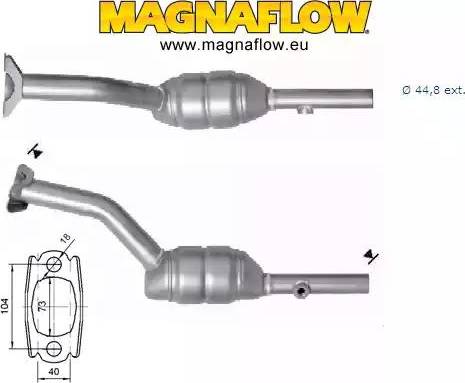 Magnaflow 66304 - Каталізатор autocars.com.ua