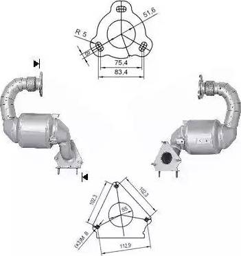 Magnaflow 66312D - Каталізатор autocars.com.ua