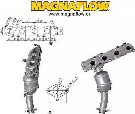 Magnaflow 67610 - Катализатор autodnr.net