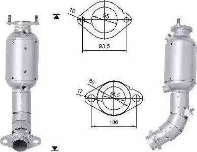 Magnaflow 67612 - Каталізатор autocars.com.ua