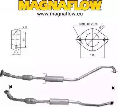 Magnaflow 68002D - Каталізатор autocars.com.ua