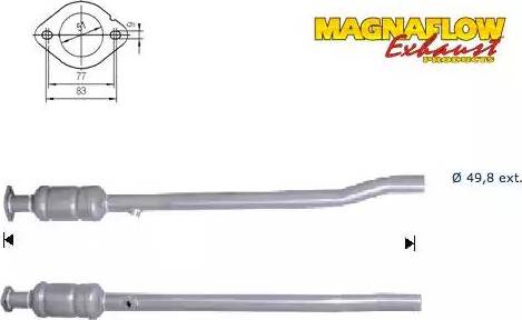 Magnaflow 68807 - Каталізатор autocars.com.ua