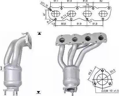 Magnaflow 68830 - Каталізатор autocars.com.ua