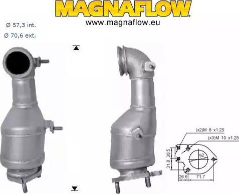 Magnaflow 69601D - Каталізатор autocars.com.ua