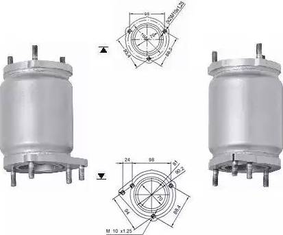 Magnaflow 69606 - Каталізатор autocars.com.ua