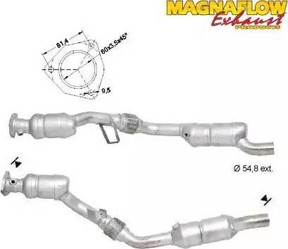 Magnaflow 70205 - Каталізатор autocars.com.ua