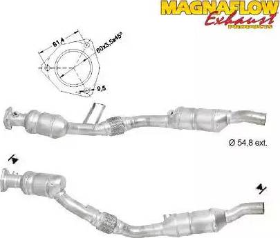 Magnaflow 70206 - Каталізатор autocars.com.ua