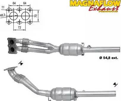 Magnaflow 70209 - Катализатор autodnr.net