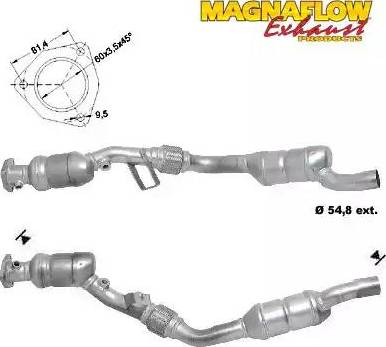 Magnaflow 70211 - Каталізатор autocars.com.ua