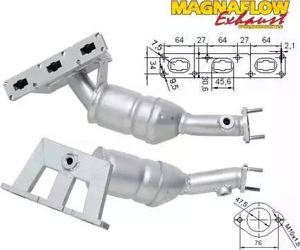 Magnaflow 70606 - Каталізатор autocars.com.ua