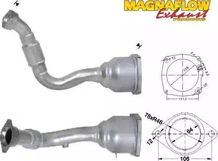 Magnaflow 70925D - Каталізатор autocars.com.ua