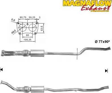 Magnaflow 70928 - Каталізатор autocars.com.ua