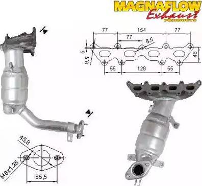 Magnaflow 71814 - Каталізатор autocars.com.ua