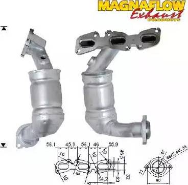 Magnaflow 72512 - Катализатор autodnr.net