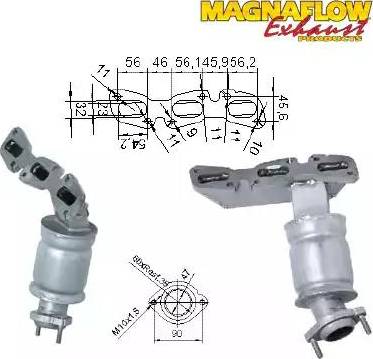 Magnaflow 72513 - Каталізатор autocars.com.ua