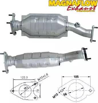 Magnaflow 72514 - Каталізатор autocars.com.ua