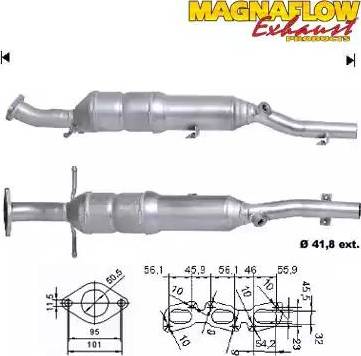 Magnaflow 72515 - Каталізатор autocars.com.ua