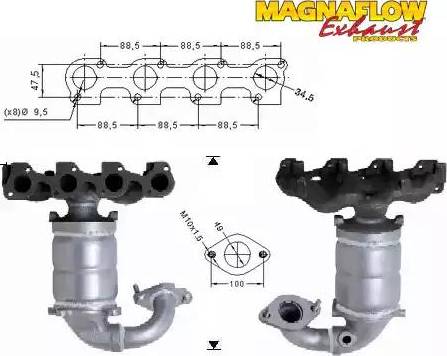 Magnaflow 72527 - Катализатор autodnr.net