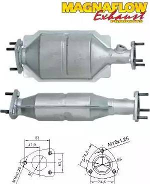 Magnaflow 73001 - Каталізатор autocars.com.ua