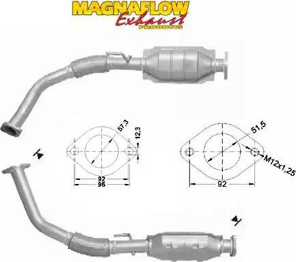 Magnaflow 73414D - Каталізатор autocars.com.ua