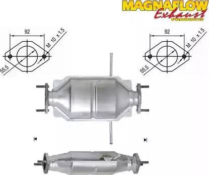 Magnaflow 74102D - Каталізатор autocars.com.ua