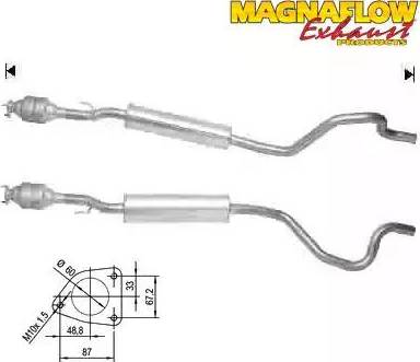 Magnaflow 74501D - Каталізатор autocars.com.ua