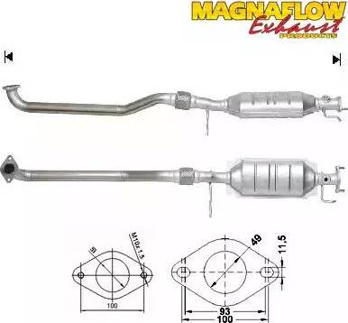 Magnaflow 74503 - Каталізатор autocars.com.ua