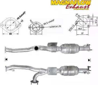 Magnaflow 74507 - Каталізатор autocars.com.ua